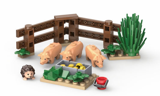 Kiddicraft KC1103 Schweine im Freiland