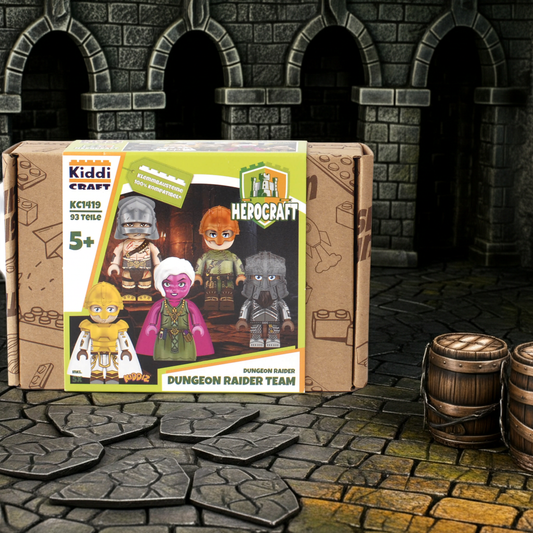 Kiddicraft KC1419 Kiddiz Figuren-Pack: Dungeon Raider