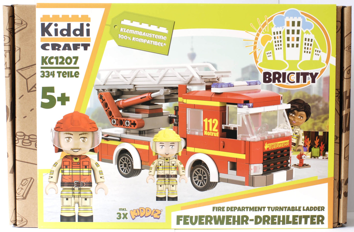 Kiddicraft KC1207 Feuerwehr Drehleiter (DL)