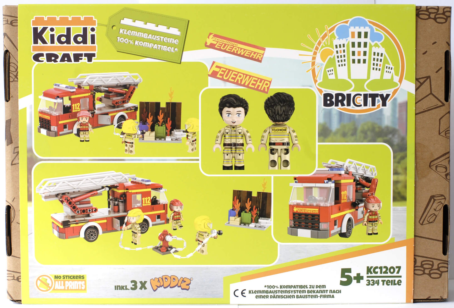 Kiddicraft KC1207 Feuerwehr Drehleiter (DL)