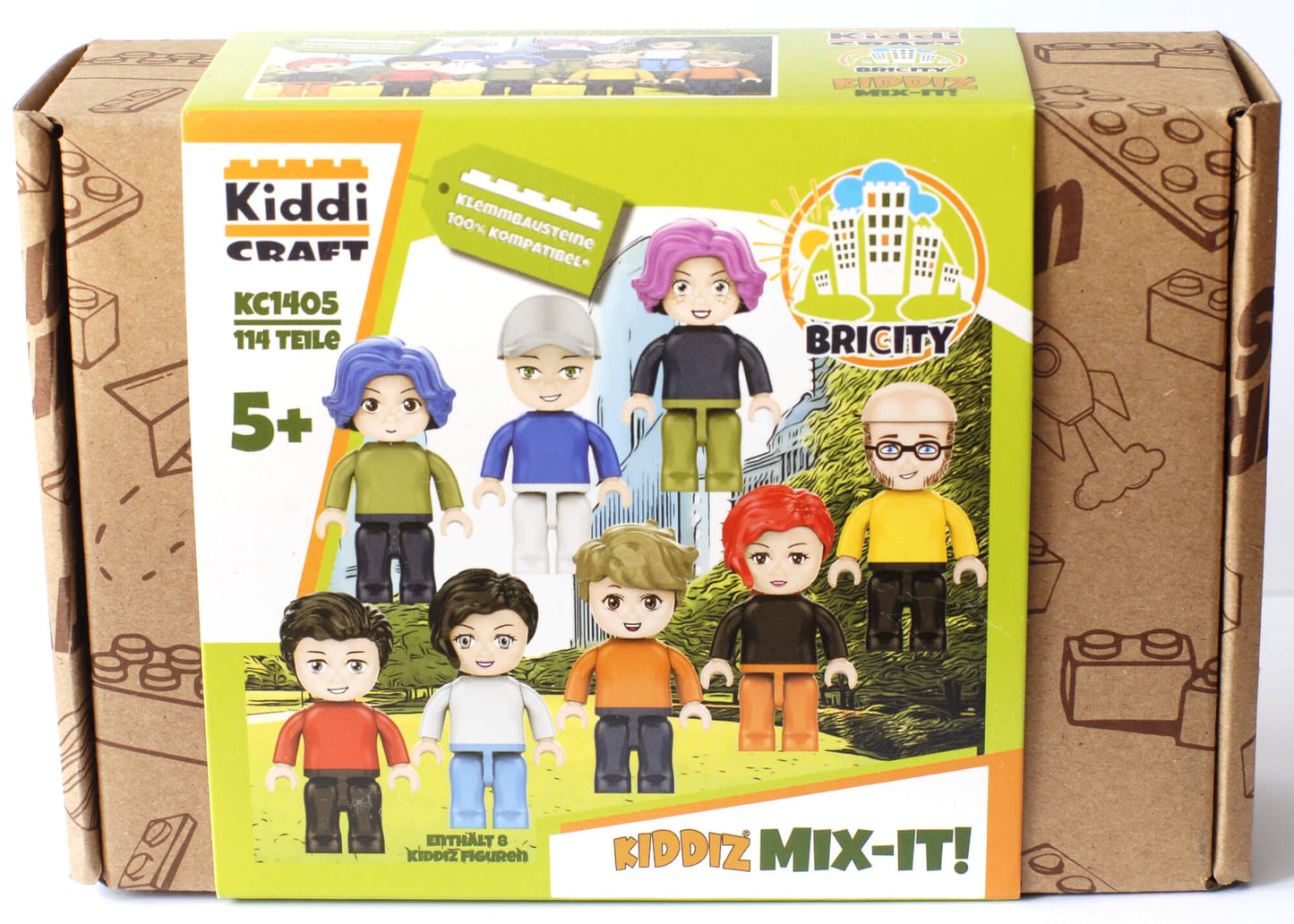 Kiddicraft KC1405 KIDDIZ Figuren-Pack Mix it!