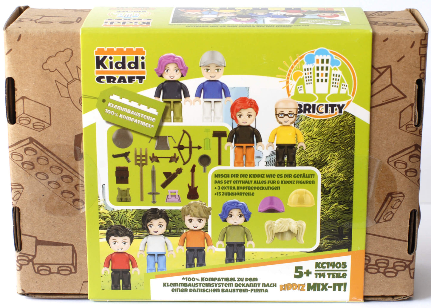 Kiddicraft KC1405 KIDDIZ Figuren-Pack Mix it!
