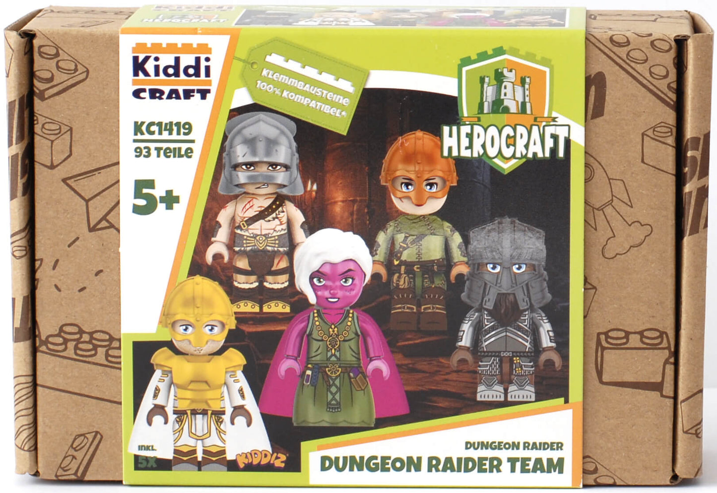Kiddicraft KC1419 Kiddiz Figuren-Pack: Dungeon Raider