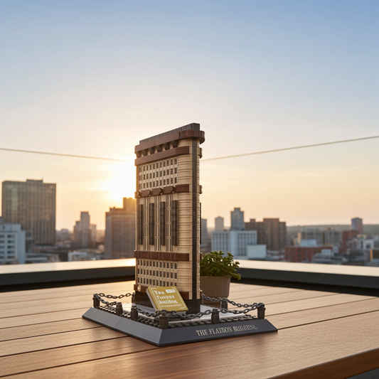 Wange 4220 Architect-Set The Flatiron Building of New York